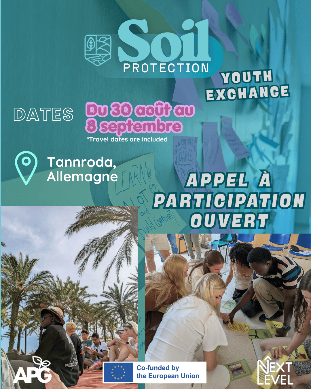 Appel à participants : échange de jeunes sur la protection des sols en Allemagne